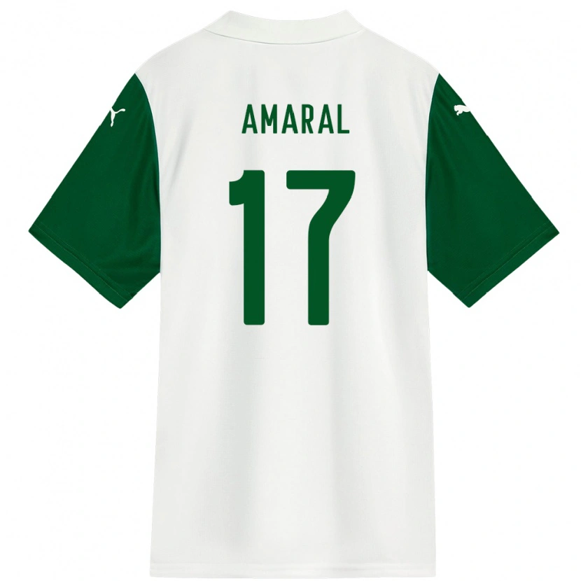 Danxen Dětské Isadora Amaral #17 Zelená Bílá Daleko Hráčské Dresy 2025/26 Dres