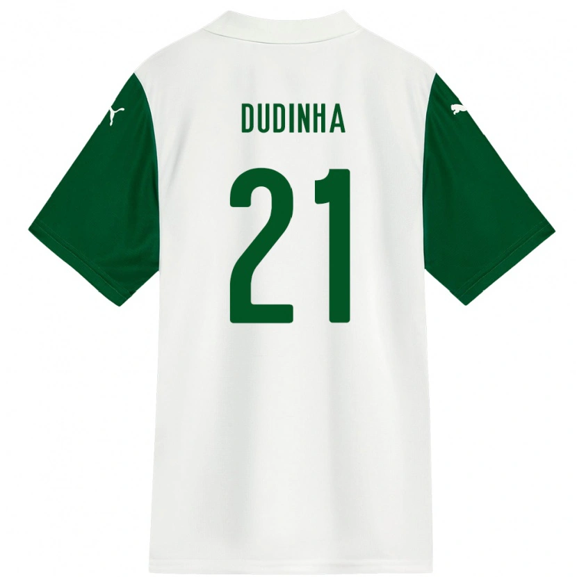 Danxen Dětské Dudinha #21 Zelená Bílá Daleko Hráčské Dresy 2025/26 Dres