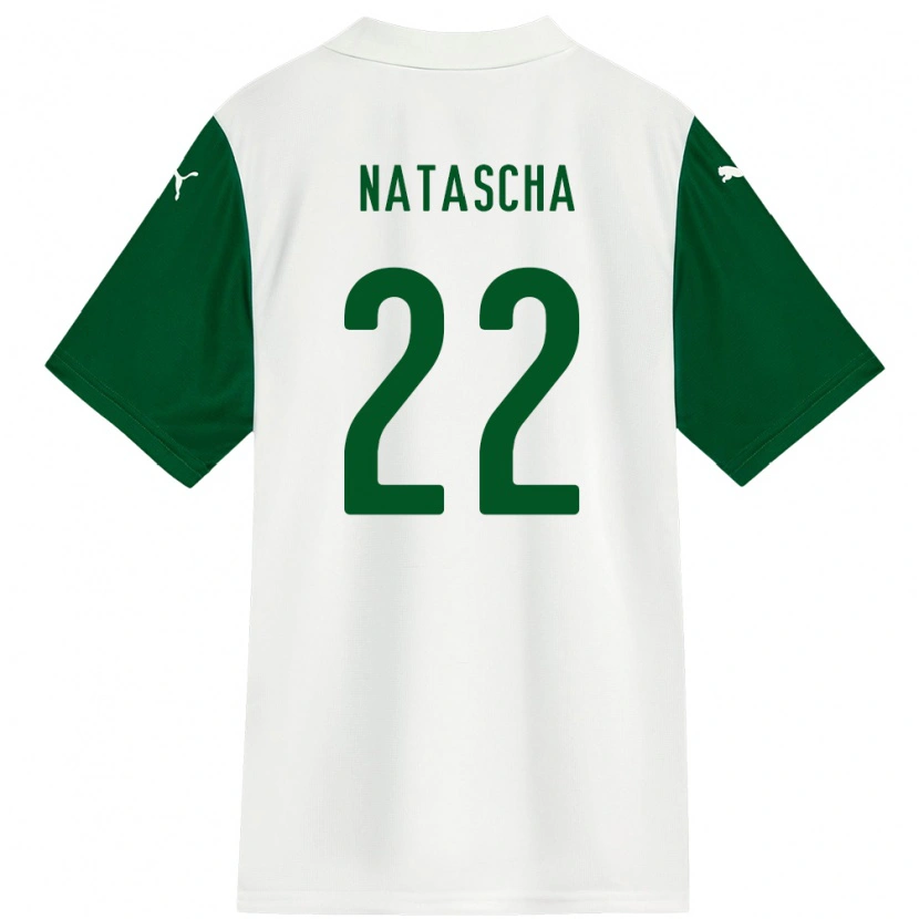 Danxen Dětské Natascha #22 Zelená Bílá Daleko Hráčské Dresy 2025/26 Dres