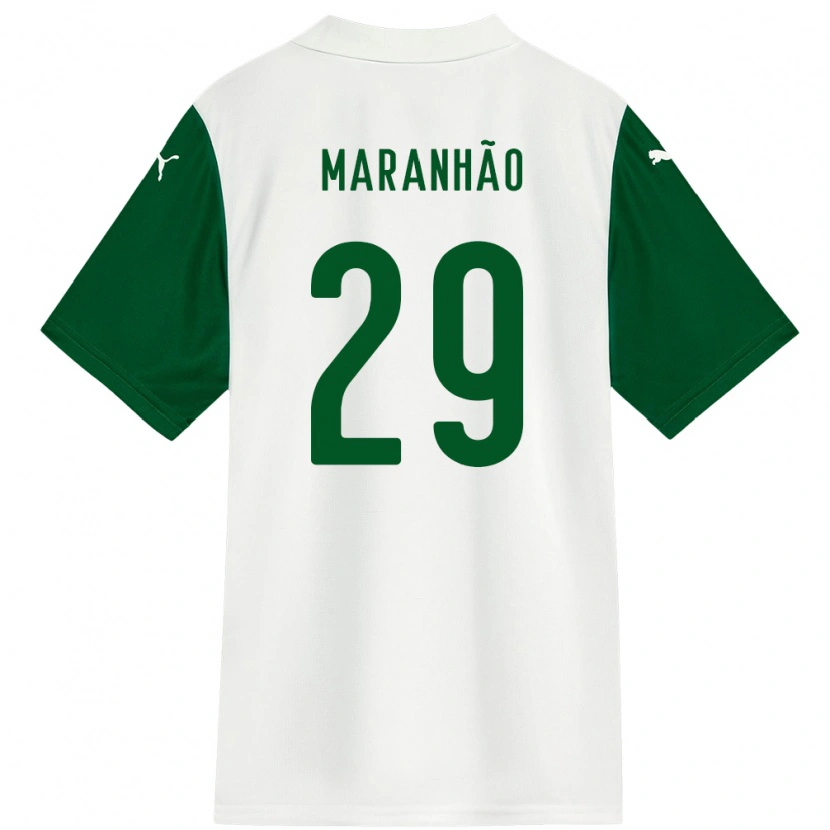 Danxen Dětské Taina Maranhão #29 Zelená Bílá Daleko Hráčské Dresy 2025/26 Dres