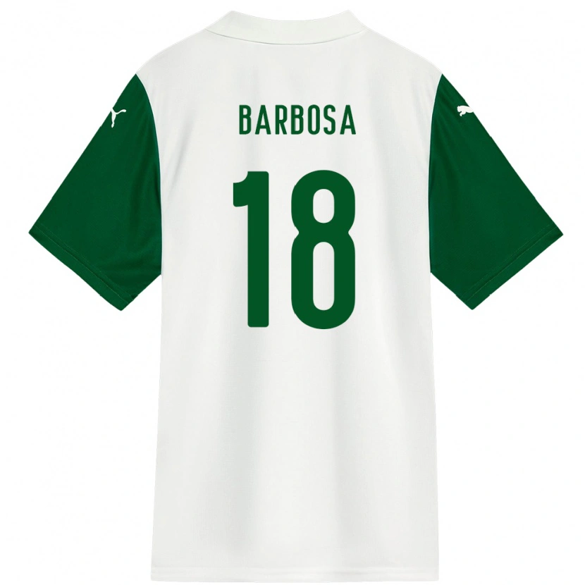 Danxen Dětské Danilo Barbosa #18 Zelená Bílá Daleko Hráčské Dresy 2025/26 Dres