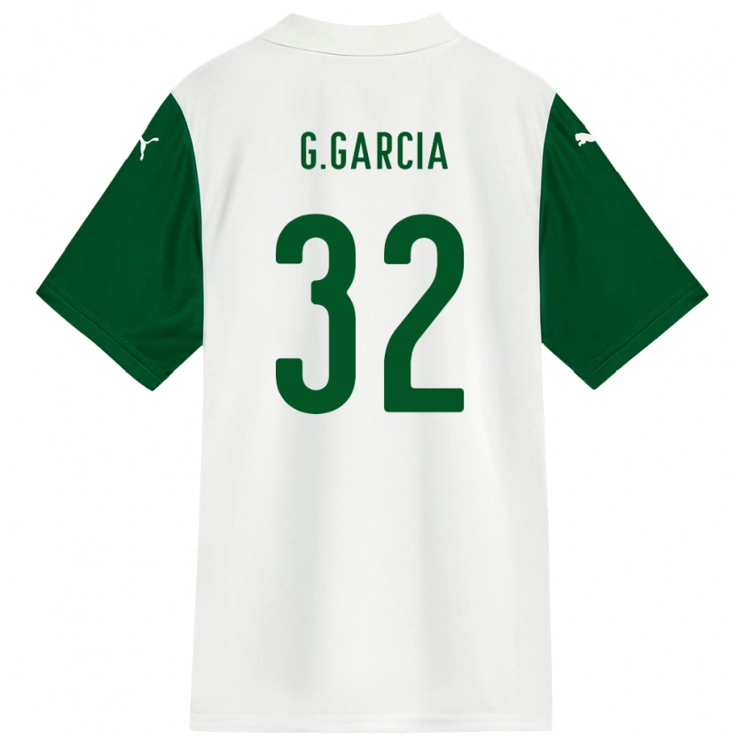 Danxen Dětské Gustavo Garcia #32 Zelená Bílá Daleko Hráčské Dresy 2025/26 Dres