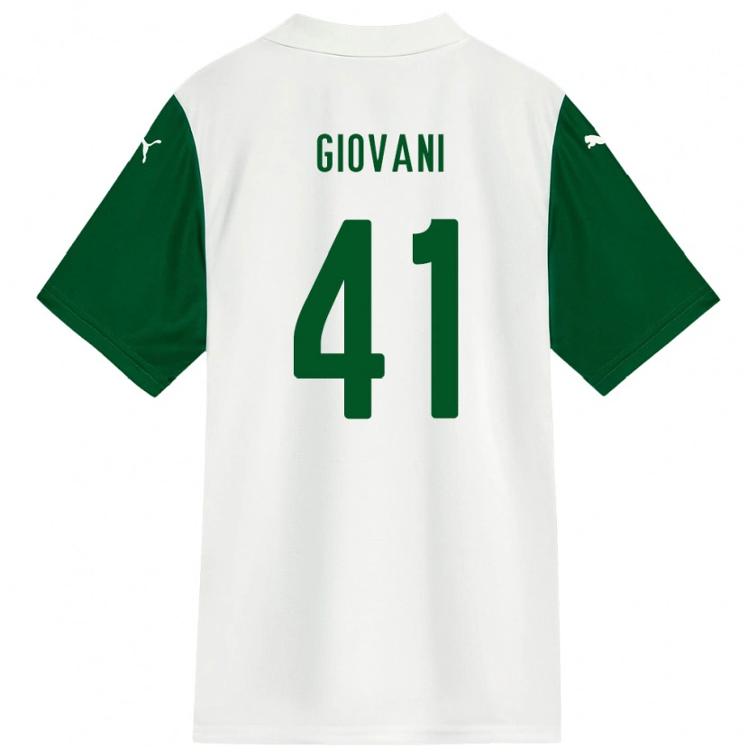 Danxen Dětské Giovani #41 Zelená Bílá Daleko Hráčské Dresy 2025/26 Dres