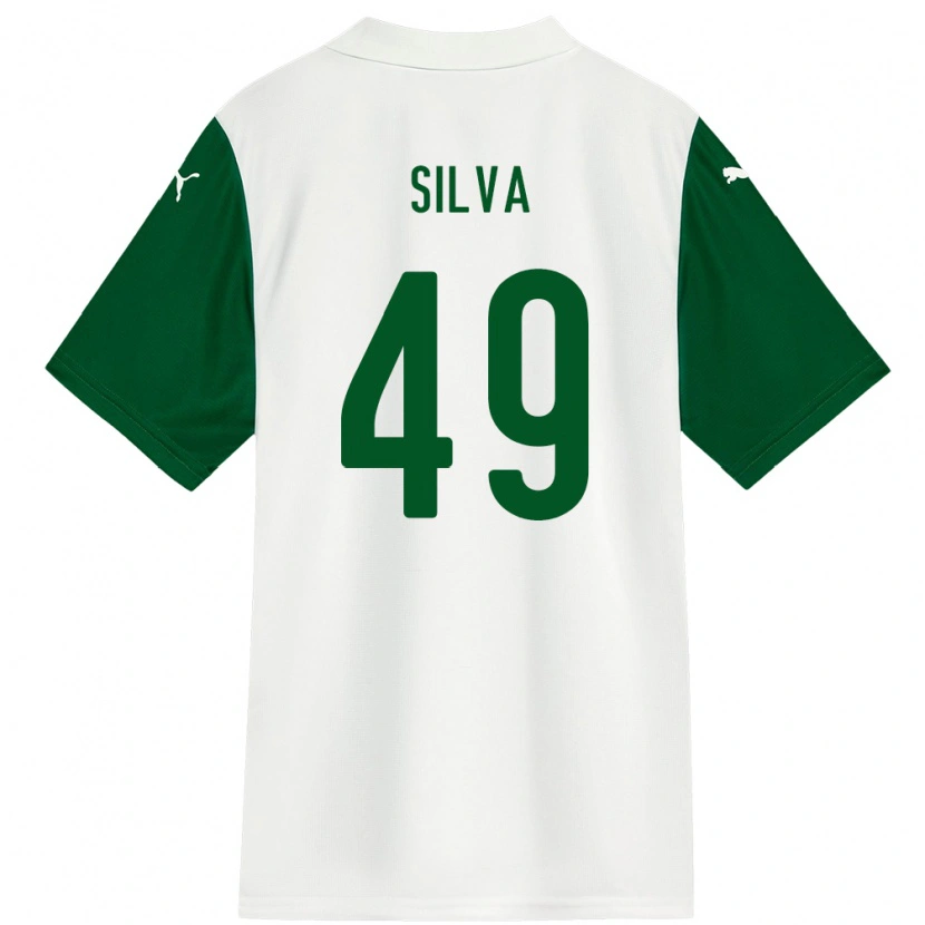 Danxen Dětské Gabriel Silva #49 Zelená Bílá Daleko Hráčské Dresy 2025/26 Dres