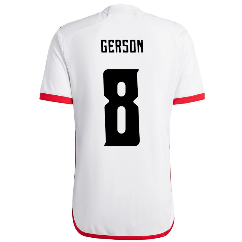 Danxen Dětské Gerson #8 Červená Černá Daleko Hráčské Dresy 2025/26 Dres