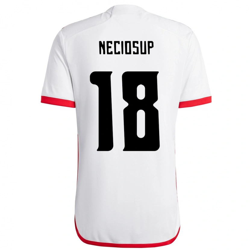 Danxen Dětské Adriano Neciosup #18 Červená Černá Daleko Hráčské Dresy 2025/26 Dres