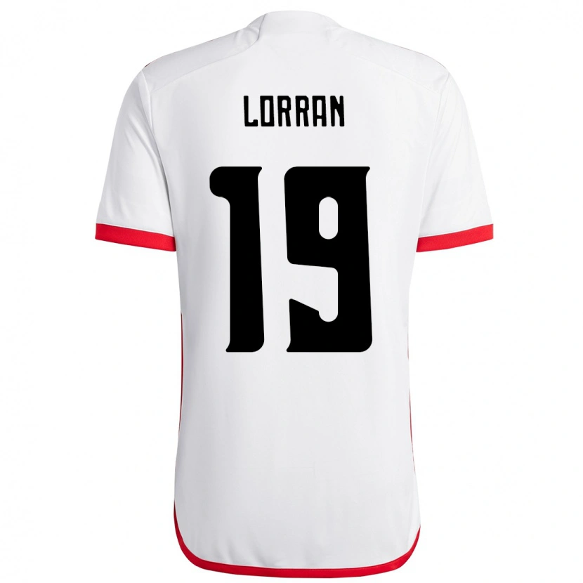 Danxen Dětské Lorran #19 Červená Černá Daleko Hráčské Dresy 2025/26 Dres