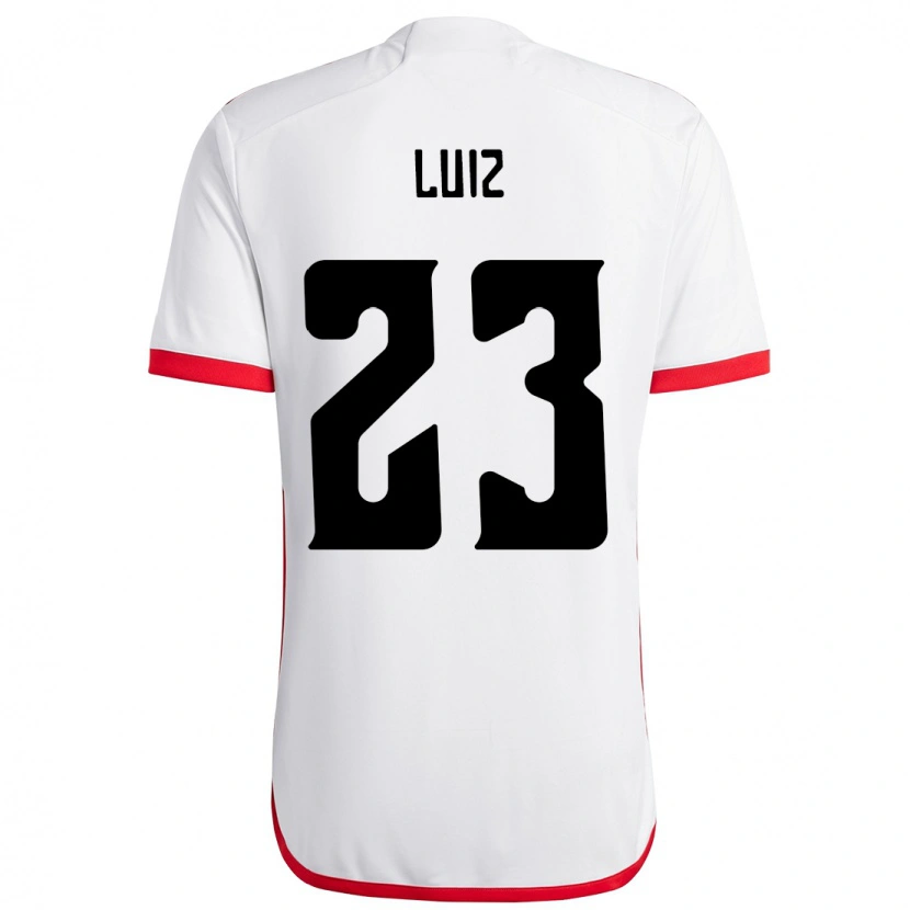 Danxen Dětské David Luiz #23 Červená Černá Daleko Hráčské Dresy 2025/26 Dres