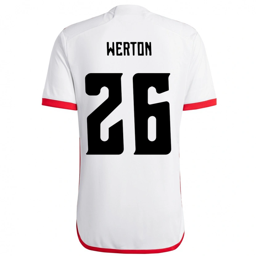 Danxen Dětské Werton #26 Červená Černá Daleko Hráčské Dresy 2025/26 Dres