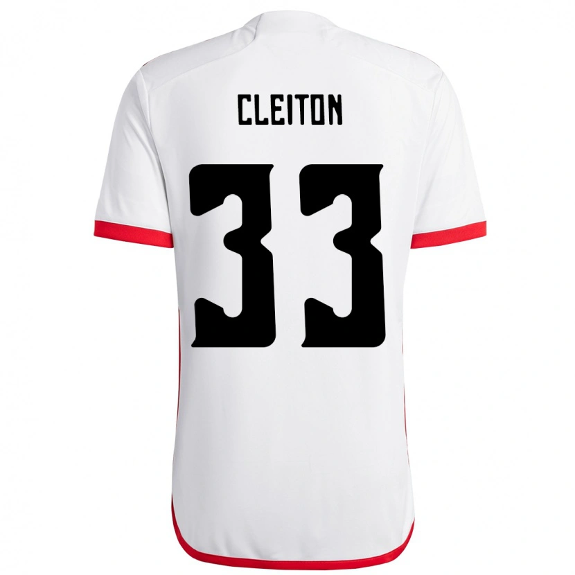 Danxen Dětské Cleiton #33 Červená Černá Daleko Hráčské Dresy 2025/26 Dres