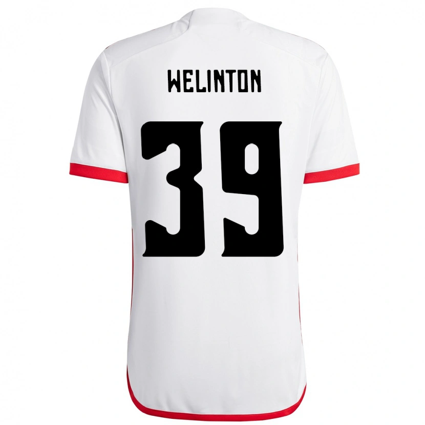 Danxen Dětské Zé Welinton #39 Červená Černá Daleko Hráčské Dresy 2025/26 Dres