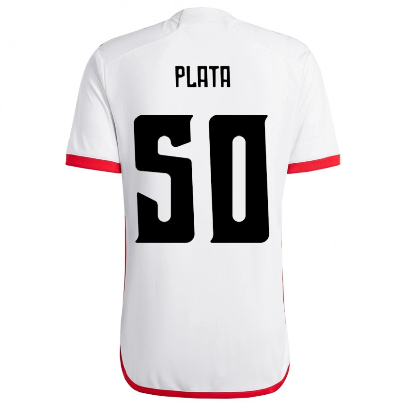 Danxen Dětské Gonzalo Plata #50 Červená Černá Daleko Hráčské Dresy 2025/26 Dres