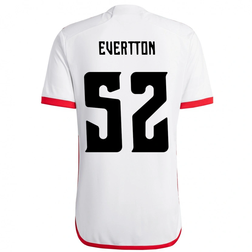 Danxen Dětské Evertton Araújo #52 Červená Černá Daleko Hráčské Dresy 2025/26 Dres
