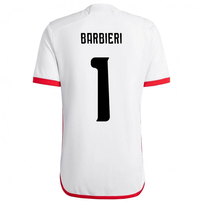 Danxen Dětské Gabi Barbieri #1 Červená Černá Daleko Hráčské Dresy 2025/26 Dres