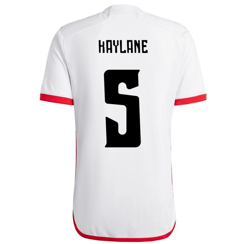Danxen Dětské Kaylane #5 Červená Černá Daleko Hráčské Dresy 2025/26 Dres
