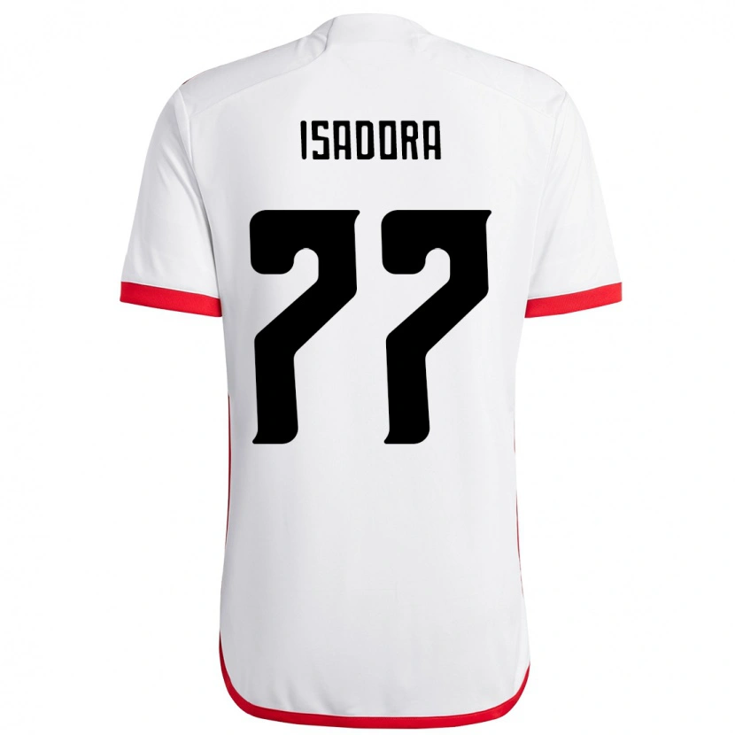 Danxen Dětské Isadora #77 Červená Černá Daleko Hráčské Dresy 2025/26 Dres