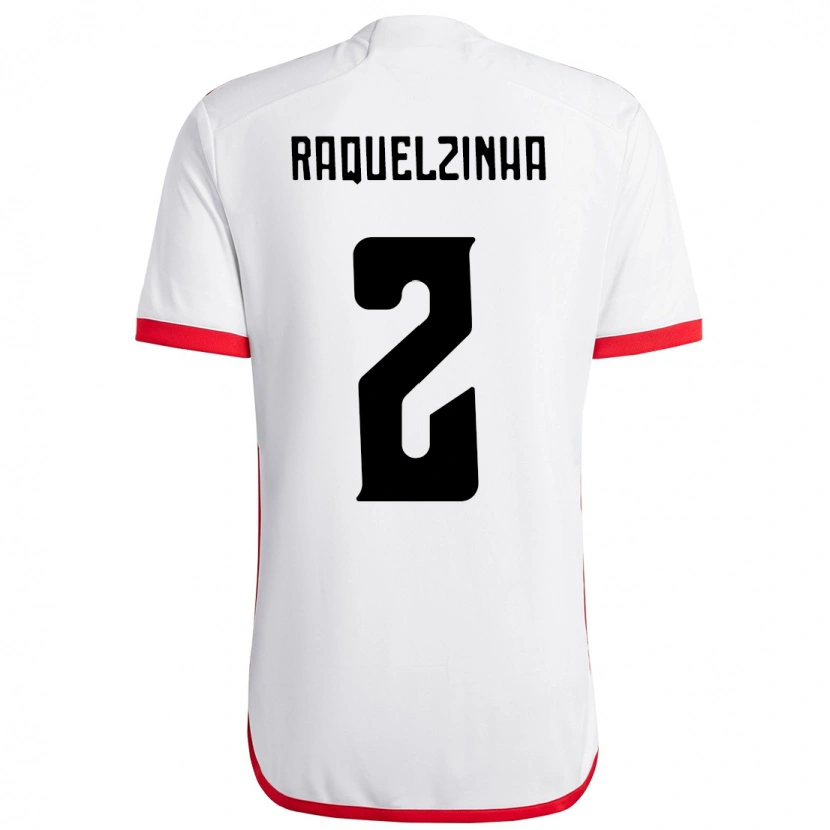 Danxen Dětské Raquelzinha #2 Červená Černá Daleko Hráčské Dresy 2025/26 Dres