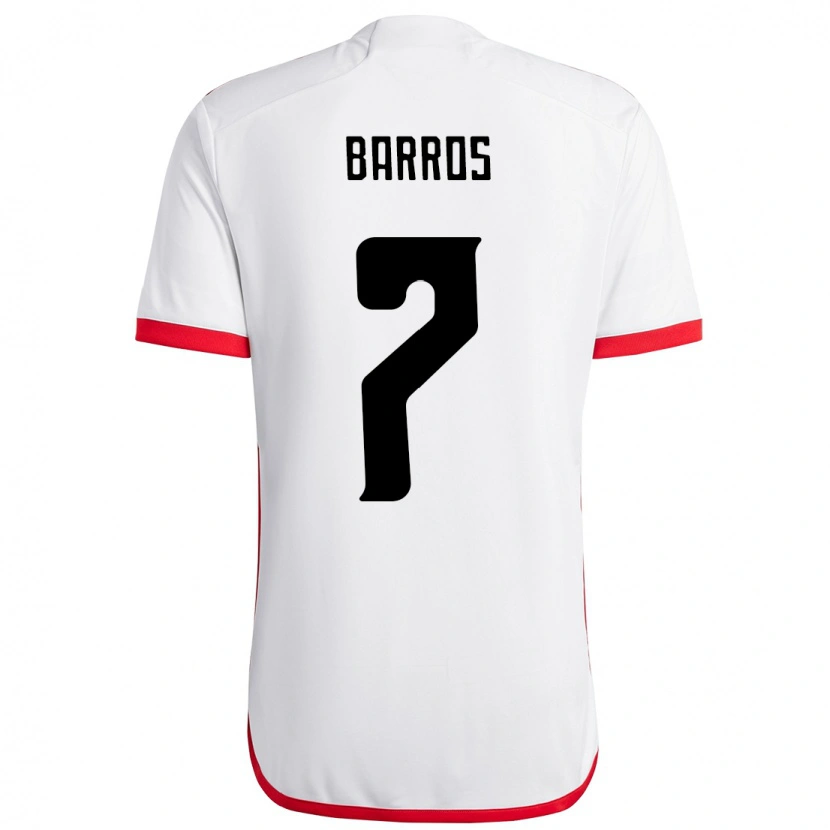 Danxen Dětské Rafa Barros #7 Červená Černá Daleko Hráčské Dresy 2025/26 Dres