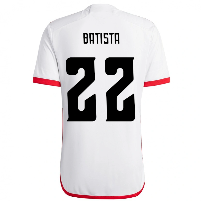 Danxen Dětské Gabriel Batista #22 Červená Černá Daleko Hráčské Dresy 2025/26 Dres