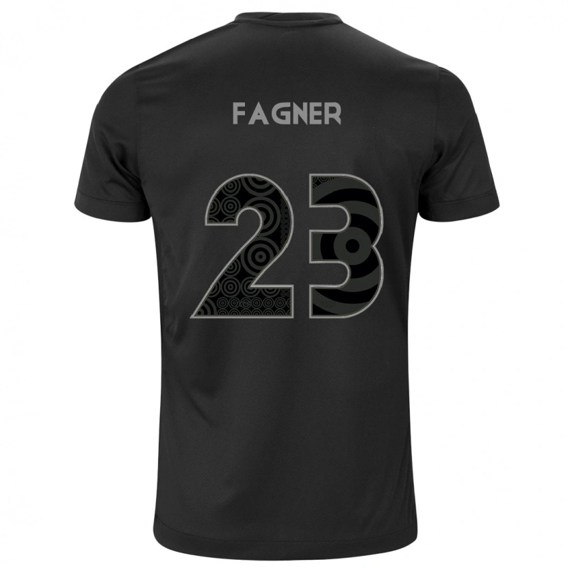 Danxen Dětské Fagner #23 Bílá Černá Daleko Hráčské Dresy 2025/26 Dres