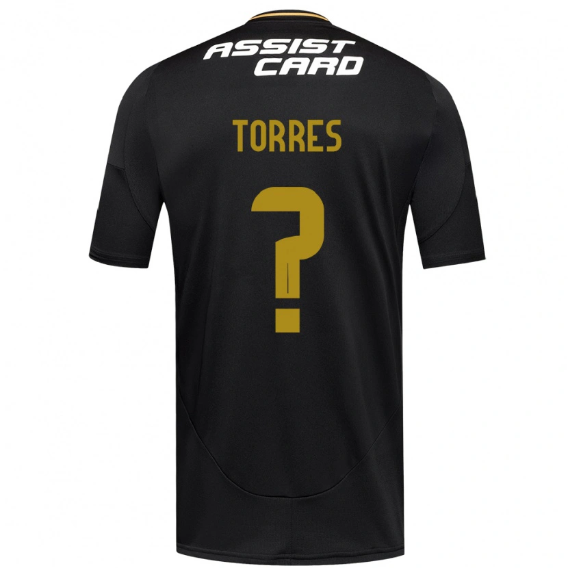 Danxen Dětské Bruno Torres #0 Černá Bílá Žlutá Daleko Hráčské Dresy 2025/26 Dres