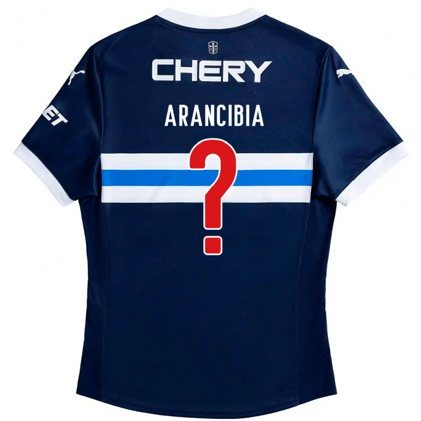 Danxen Dětské Carlos Arancibia #0 Černá Modrá Daleko Hráčské Dresy 2025/26 Dres