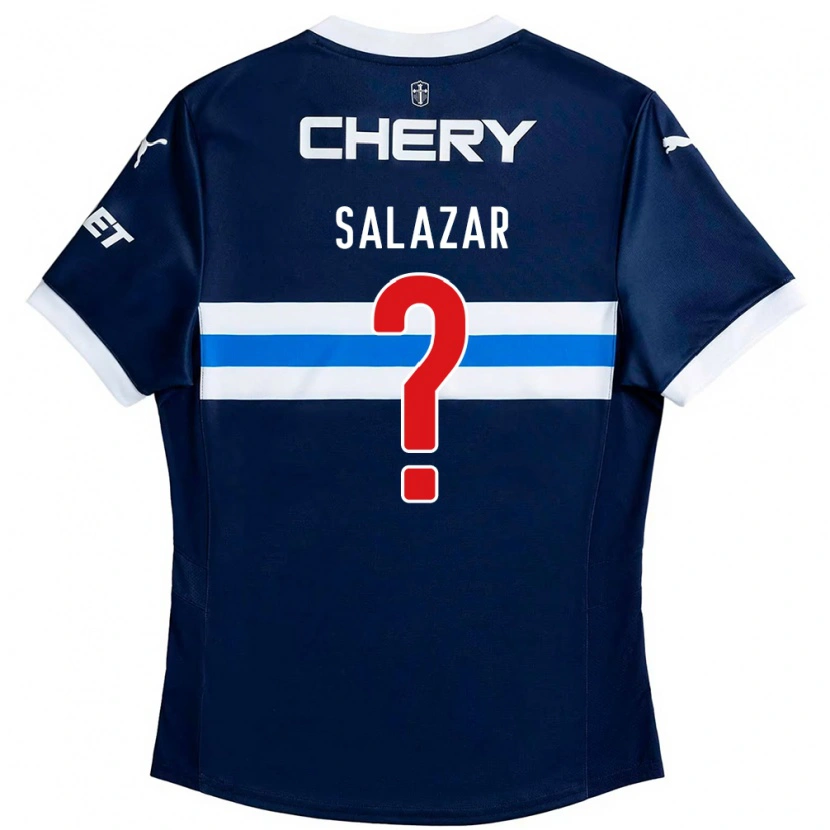 Danxen Dětské David Salazar #0 Černá Modrá Daleko Hráčské Dresy 2025/26 Dres