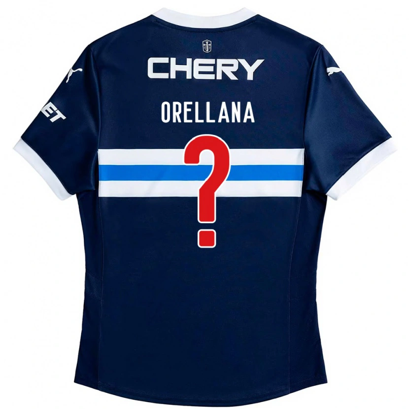 Danxen Dětské Joan Orellana #0 Černá Modrá Daleko Hráčské Dresy 2025/26 Dres
