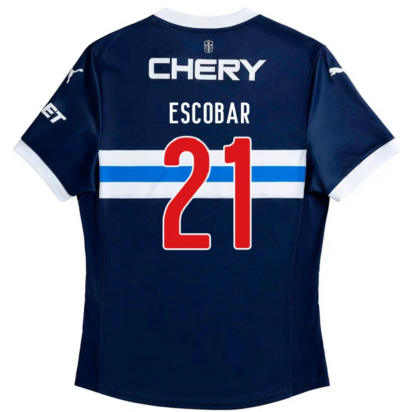 Danxen Dětské Dylan Escobar #21 Černá Modrá Daleko Hráčské Dresy 2025/26 Dres
