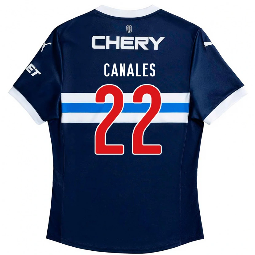 Danxen Dětské Alfred Canales #22 Černá Modrá Daleko Hráčské Dresy 2025/26 Dres