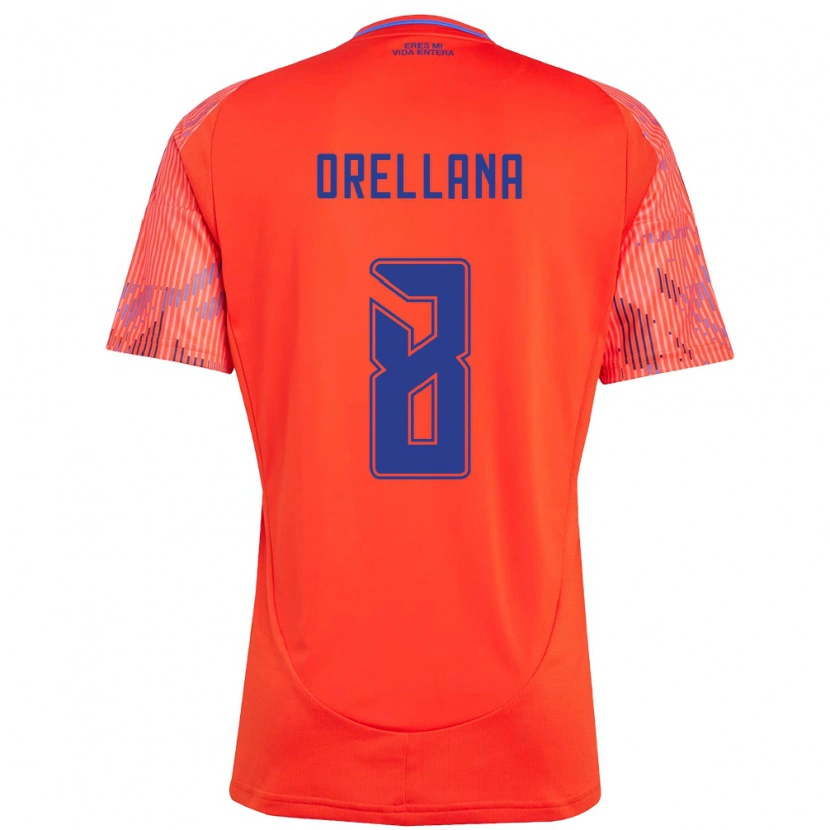 Danxen Dětské Denisse Orellana #8 Nebesky Modrá Daleko Hráčské Dresy 2025/26 Dres