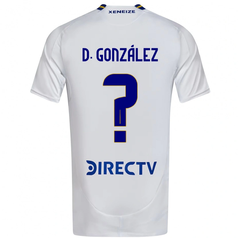 Danxen Dětské Dante González #0 Královská Modrá Žlutá Daleko Hráčské Dresy 2025/26 Dres