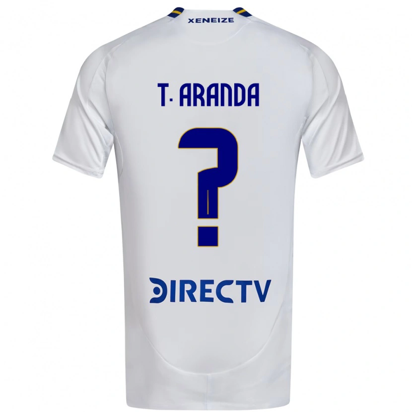 Danxen Dětské Tomás Aranda #0 Královská Modrá Žlutá Daleko Hráčské Dresy 2025/26 Dres