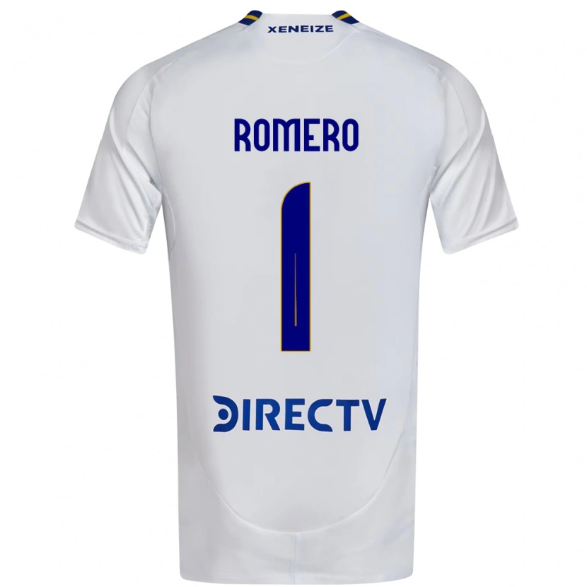 Danxen Dětské Sergio Romero #1 Královská Modrá Žlutá Daleko Hráčské Dresy 2025/26 Dres