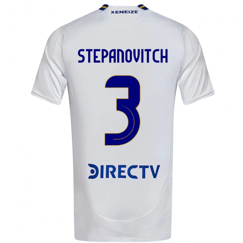 Danxen Dětské Nicolás Stepanovitch #3 Královská Modrá Žlutá Daleko Hráčské Dresy 2025/26 Dres