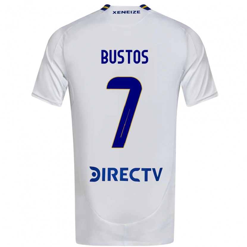 Danxen Dětské Tomás Bustos #7 Královská Modrá Žlutá Daleko Hráčské Dresy 2025/26 Dres