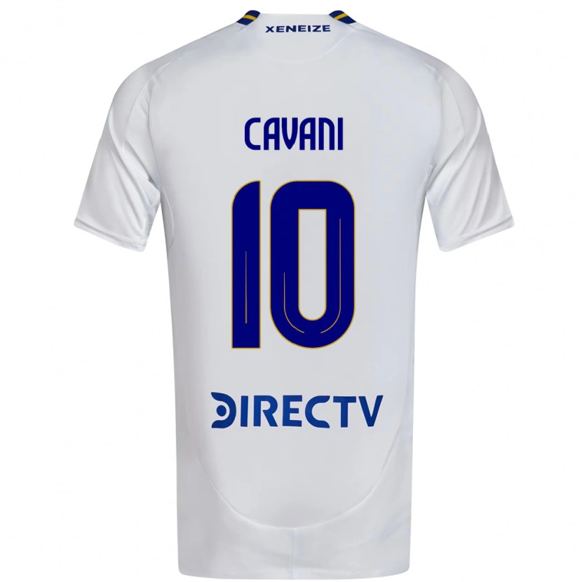 Danxen Dětské Edinson Cavani #10 Královská Modrá Žlutá Daleko Hráčské Dresy 2025/26 Dres