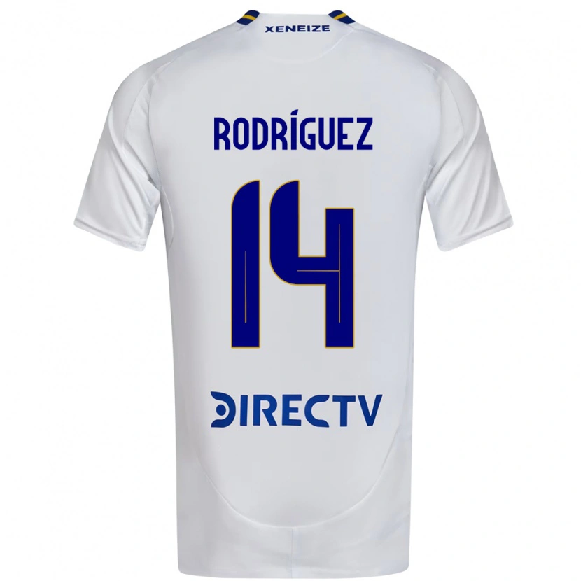 Danxen Dětské Isaías Rodríguez #14 Královská Modrá Žlutá Daleko Hráčské Dresy 2025/26 Dres