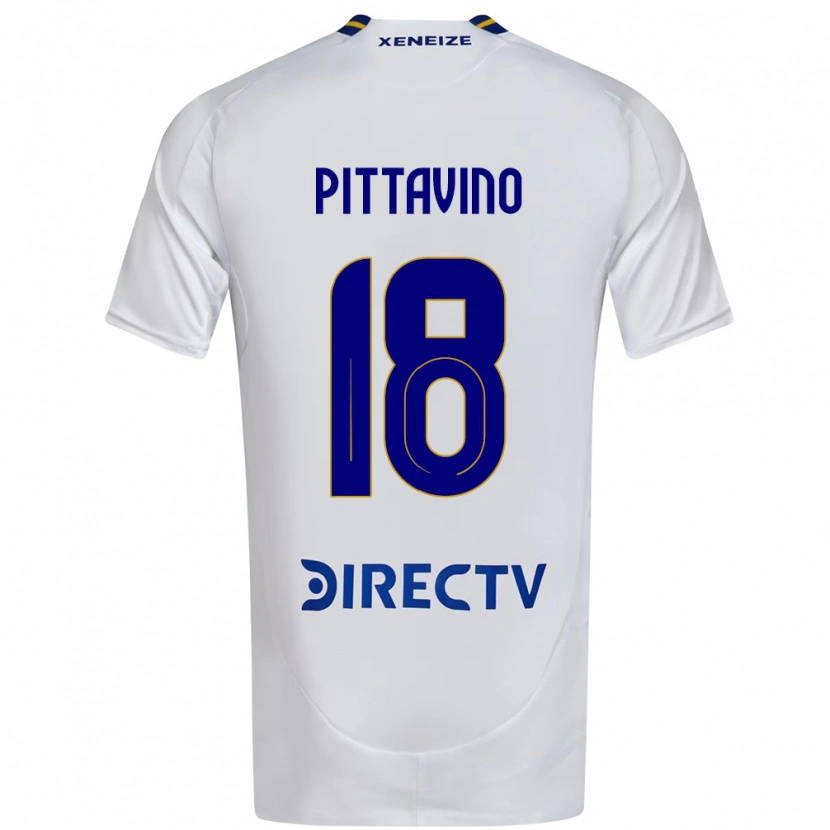 Danxen Dětské Rodrigo Pittavino #18 Královská Modrá Žlutá Daleko Hráčské Dresy 2025/26 Dres