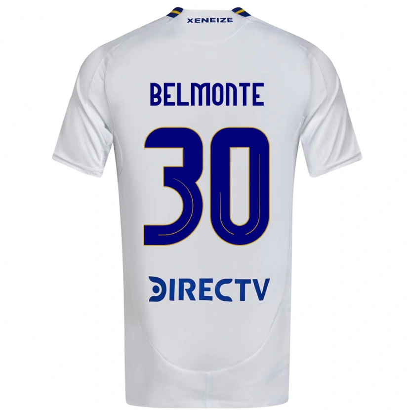 Danxen Dětské Tomás Belmonte #30 Královská Modrá Žlutá Daleko Hráčské Dresy 2025/26 Dres