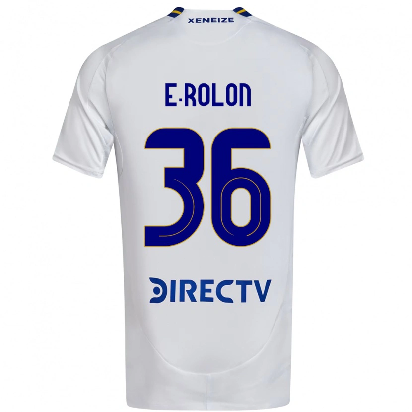 Danxen Dětské Esteban Rolón #36 Královská Modrá Žlutá Daleko Hráčské Dresy 2025/26 Dres