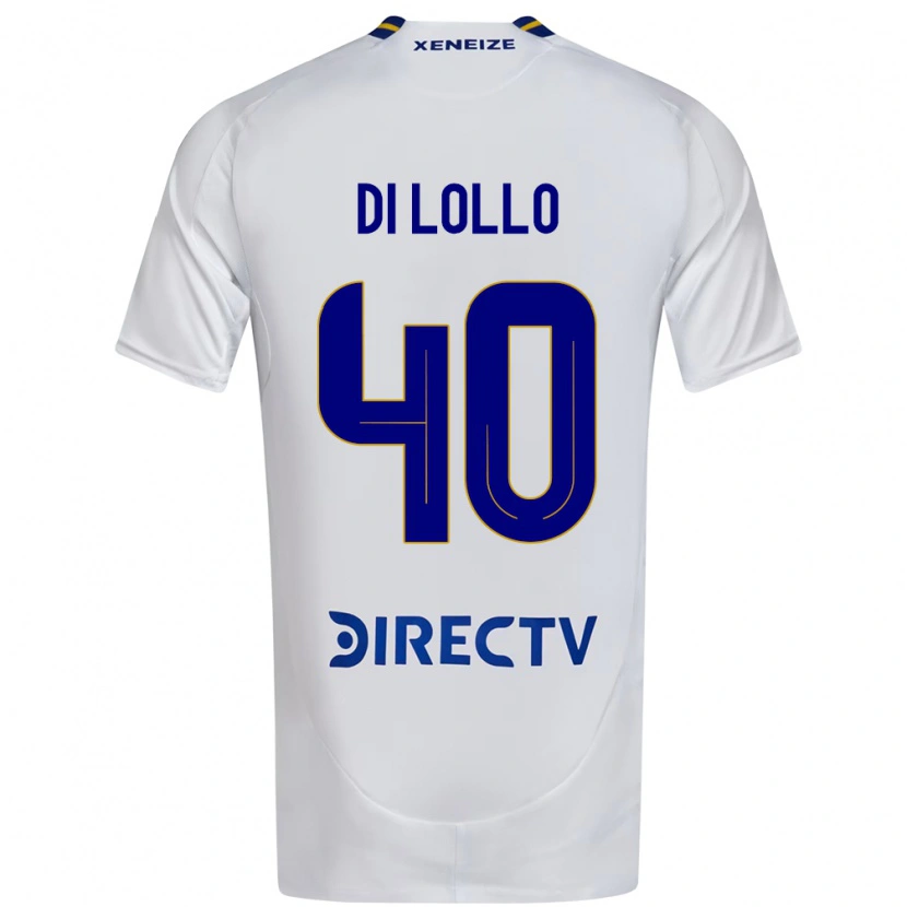 Danxen Dětské Lautaro Di Lollo #40 Královská Modrá Žlutá Daleko Hráčské Dresy 2025/26 Dres