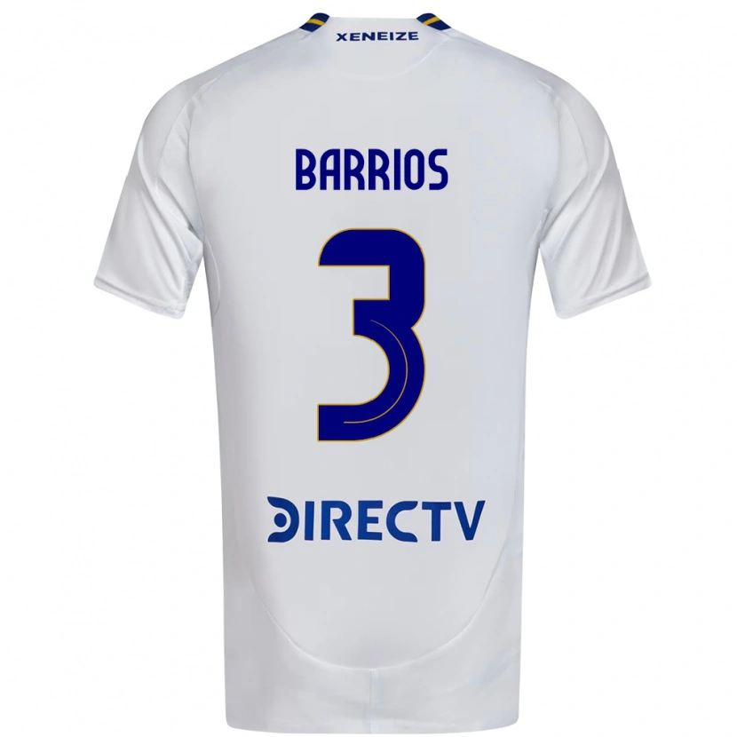 Danxen Dětské Gabriela Barrios #3 Královská Modrá Žlutá Daleko Hráčské Dresy 2025/26 Dres