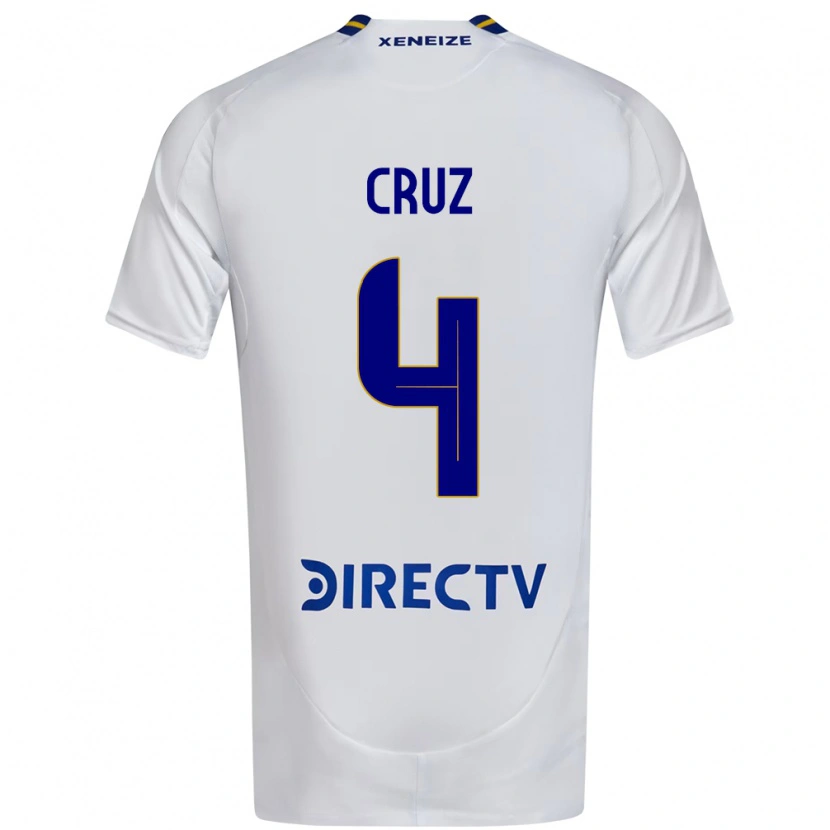 Danxen Dětské Julieta Cruz #4 Královská Modrá Žlutá Daleko Hráčské Dresy 2025/26 Dres