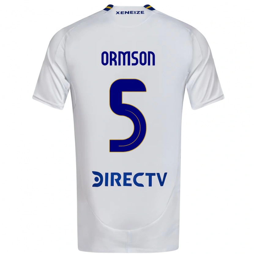 Danxen Dětské Emily Ormson #5 Královská Modrá Žlutá Daleko Hráčské Dresy 2025/26 Dres