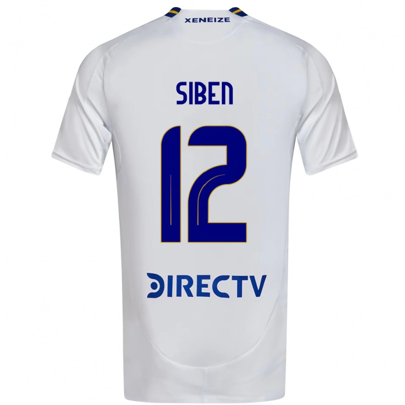 Danxen Dětské Priscila Siben #12 Královská Modrá Žlutá Daleko Hráčské Dresy 2025/26 Dres