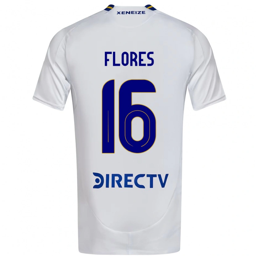 Danxen Dětské Eugenia Flores #16 Královská Modrá Žlutá Daleko Hráčské Dresy 2025/26 Dres
