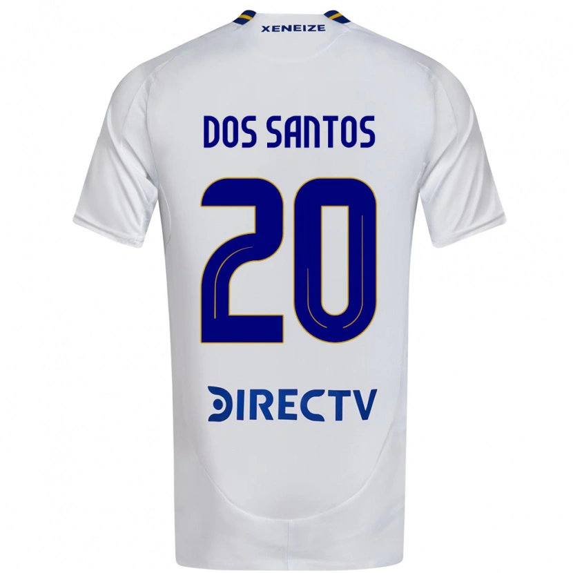 Danxen Dětské Celeste Dos Santos #20 Královská Modrá Žlutá Daleko Hráčské Dresy 2025/26 Dres