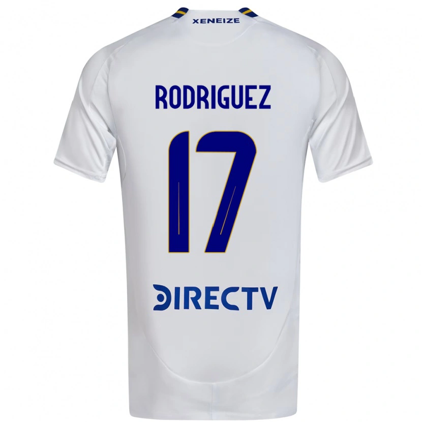 Danxen Dětské Fanny Rodriguez #17 Královská Modrá Žlutá Daleko Hráčské Dresy 2025/26 Dres