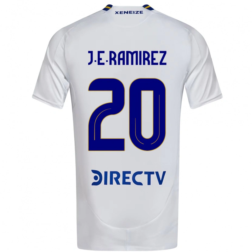 Danxen Dětské Juan Edgardo Ramirez #20 Královská Modrá Žlutá Daleko Hráčské Dresy 2025/26 Dres